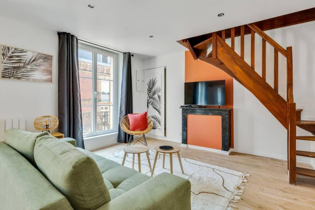 *** Le Refuge Dieppois *** Superbe Duplex Coeur De Ville دْييب المظهر الخارجي الصورة