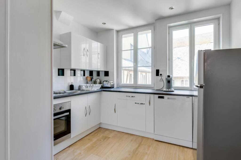 *** Le Refuge Dieppois *** Superbe Duplex Coeur De Ville دْييب المظهر الخارجي الصورة